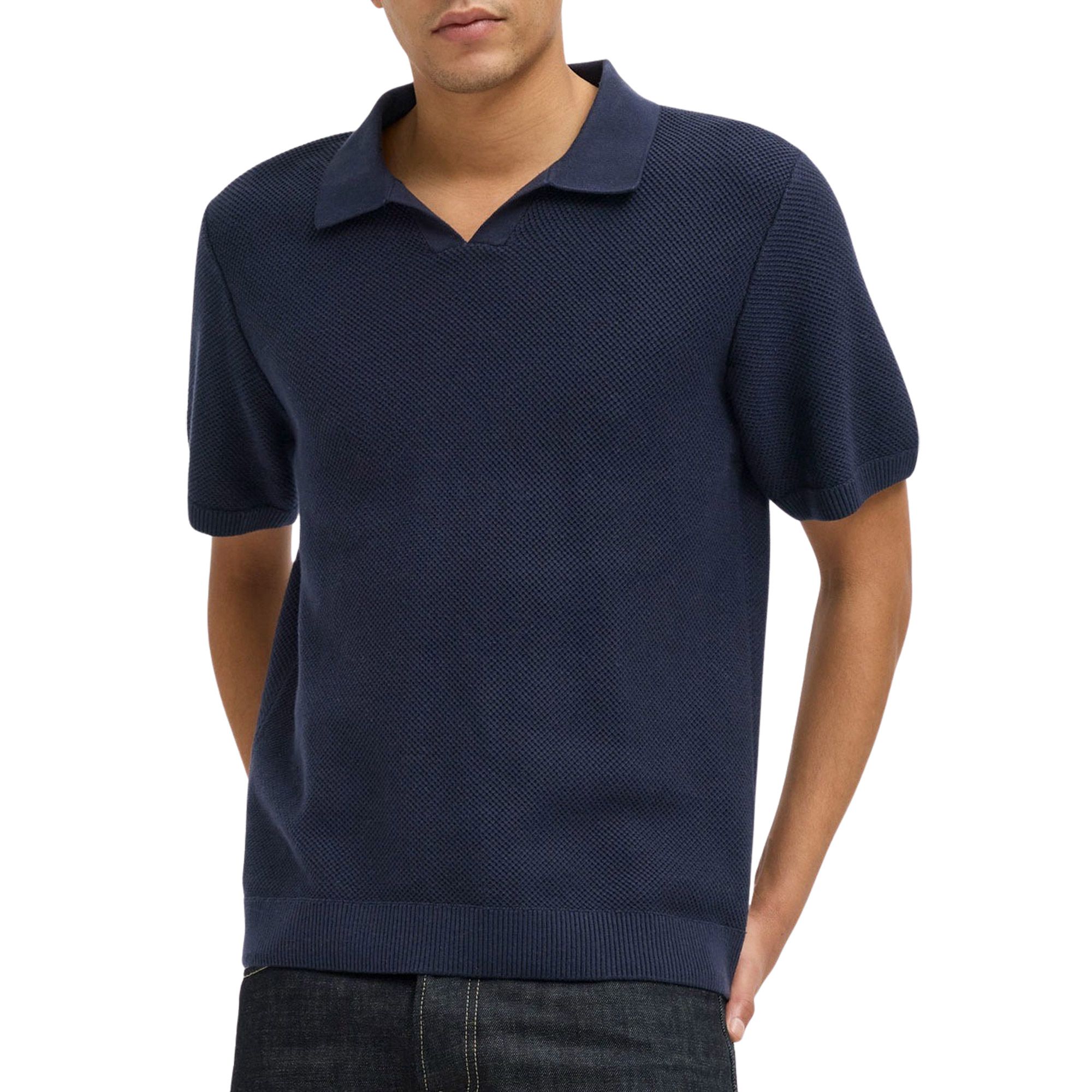 Jack & Jones Ceaston Knit Polo Shirt Men | Plutosport